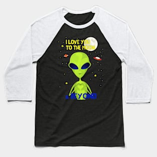 To the Moon Baseball T-Shirt